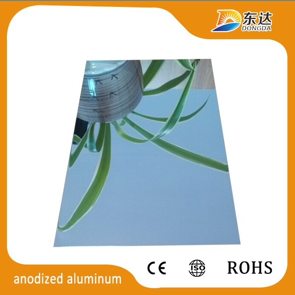 anodized mirror aluminum plate
